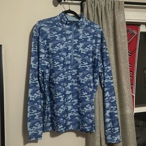 Men’s straight down quarter zip